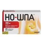 Но-шпа, таблетки 40 мг 24 шт