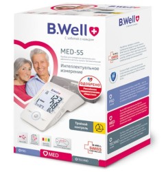 Тонометр автоматический B.Well на плечо без адаптера с манжетой 22-42 см MED-55