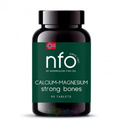 Кальций Магний, Norwegian Fish Oil (Норвегиан фиш ойл) табл. 1250 мг №90