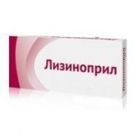 Лизиноприл табл. 10 мг 30 шт.