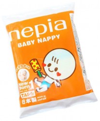 Подгузники, Nepia Baby Nappy (Непиа Бэби Нэппи) 0-5 кг р. NB №1