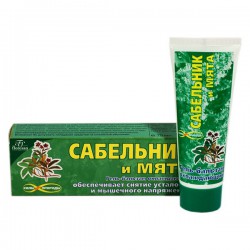 Гель-бальзам охлаждающий Сабельник и мята 75 мл