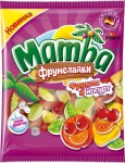 Жевательный мармелад, Mamba (Мамба) 72 г Фрумеладки фрукты и йогурт